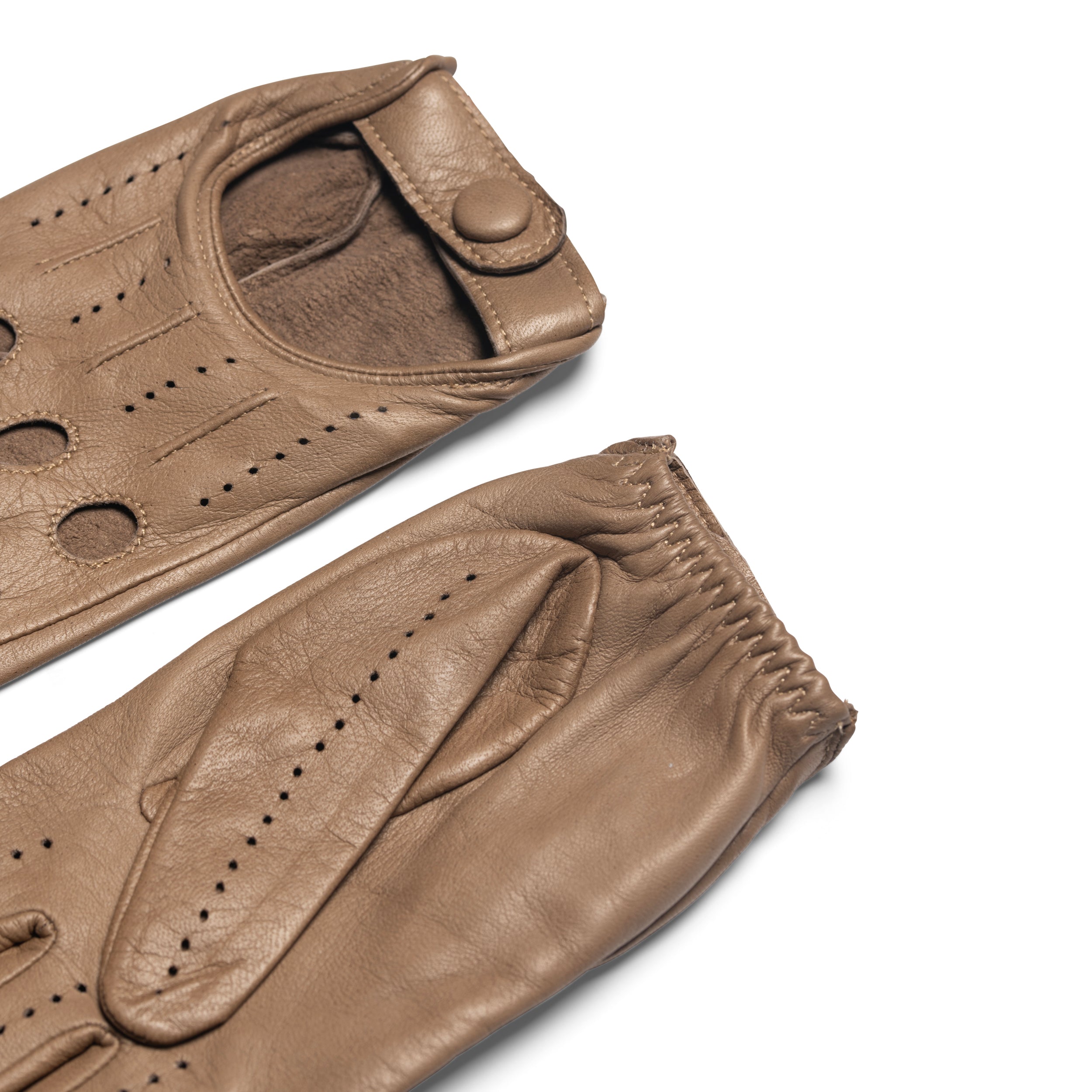 Autohandschoenen beige