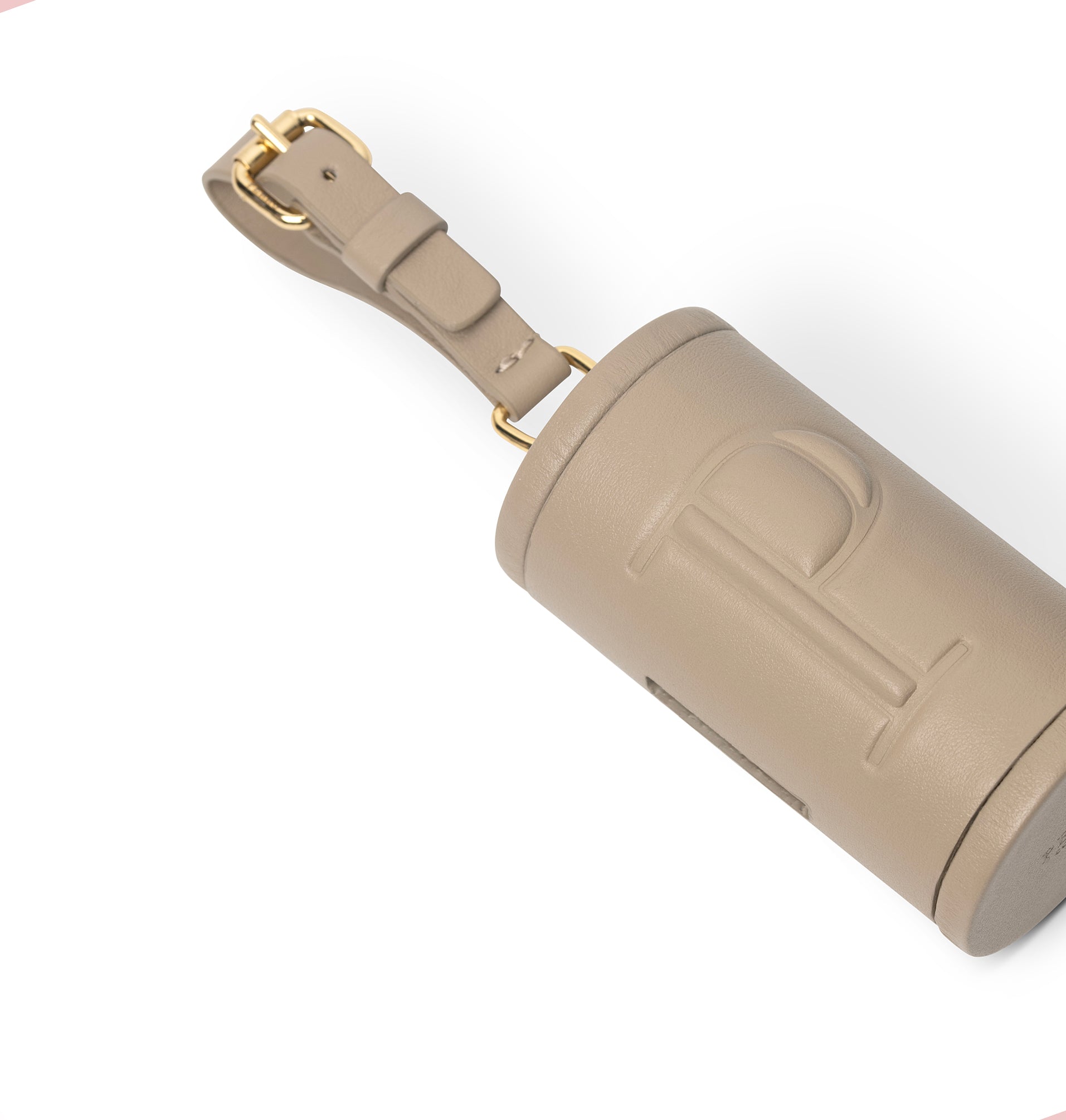 3D poepzakjeshouder beige
