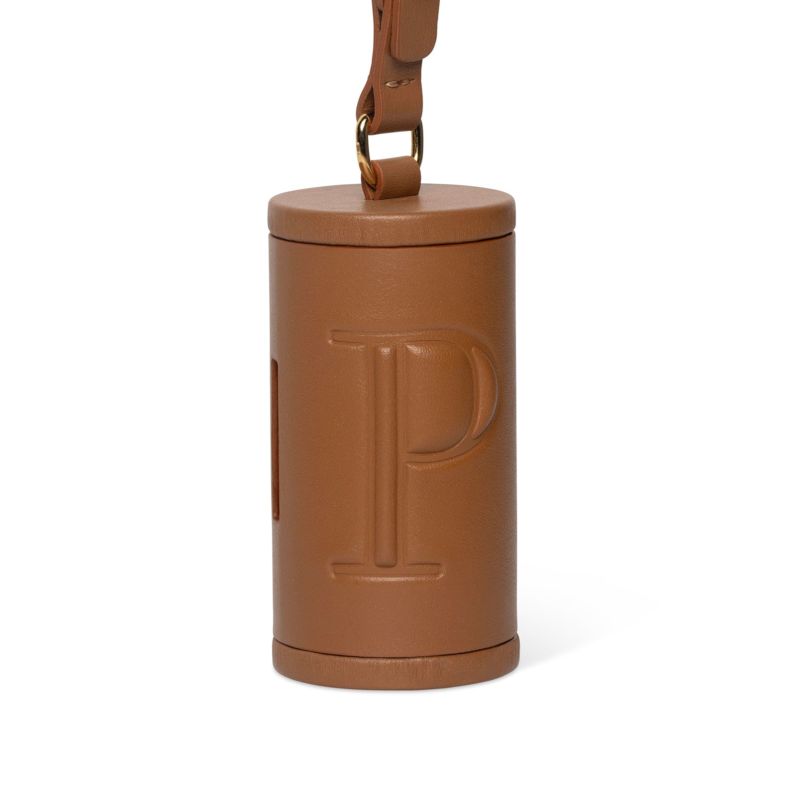 3D poepzakjeshouder caramel
