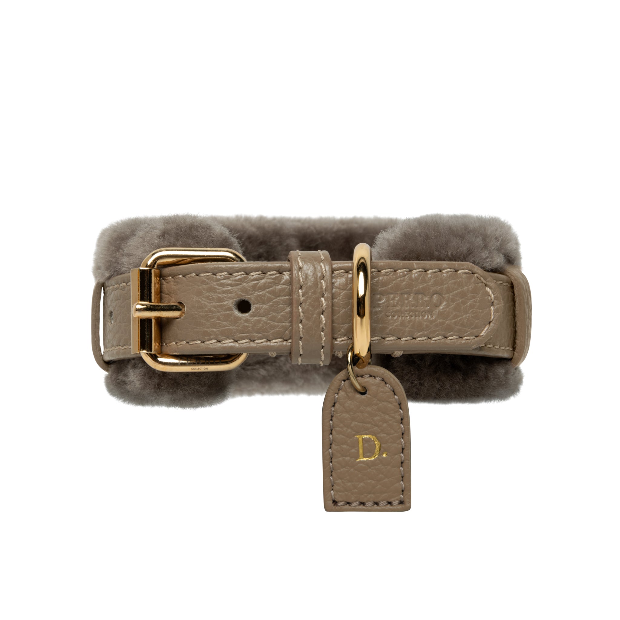Mocha Mousse Fur Collar