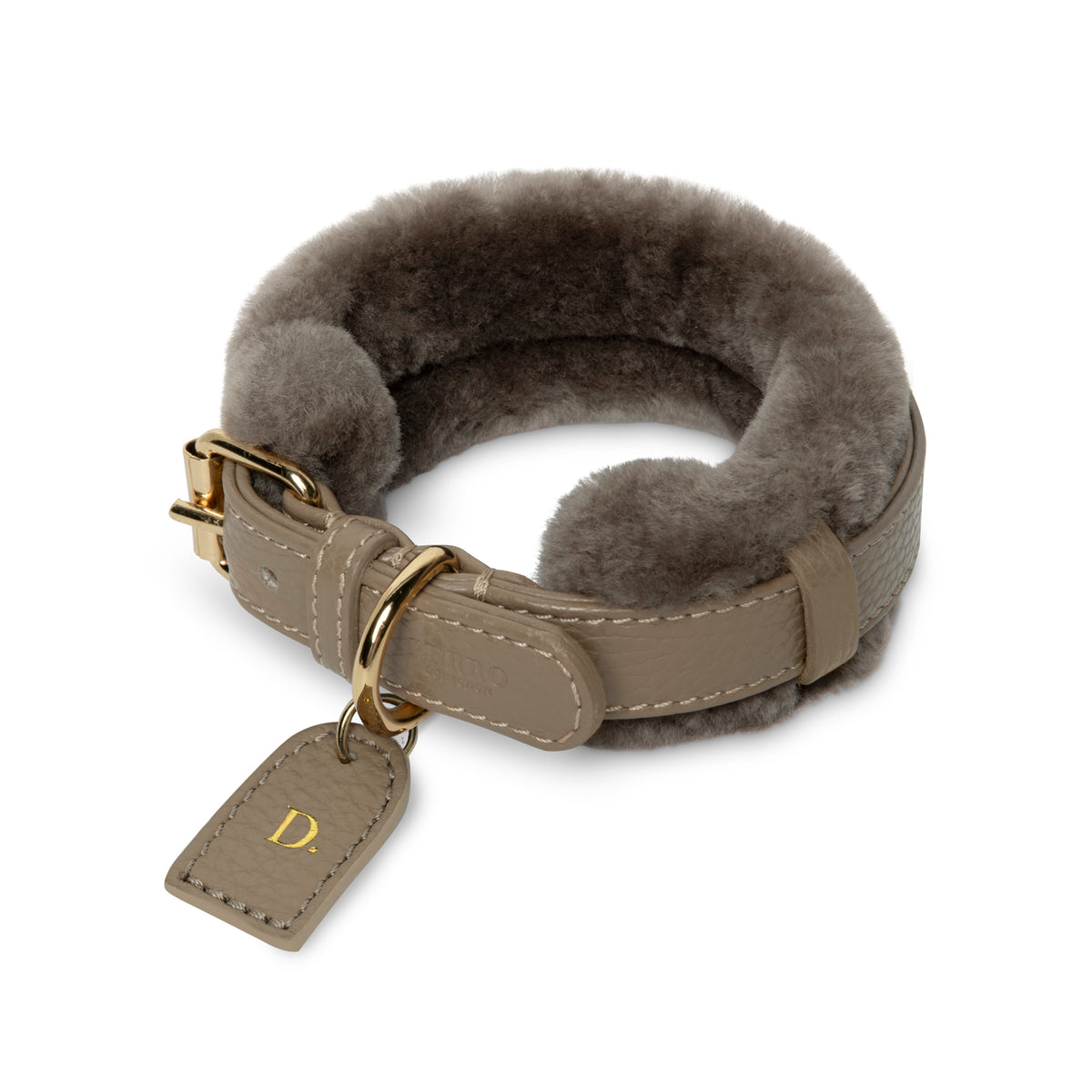 Mocha Mousse Fur Collar
