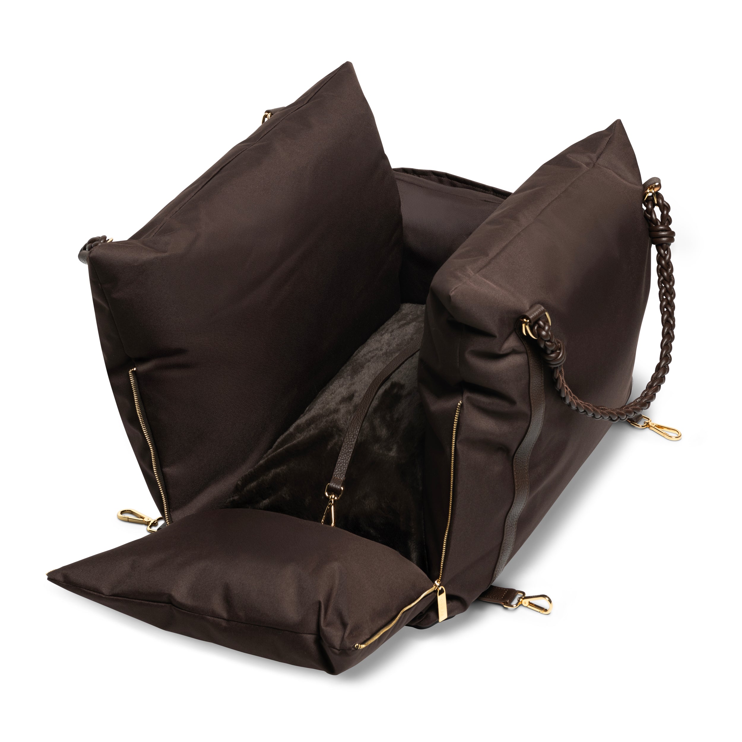 Dog Car Seat Brown