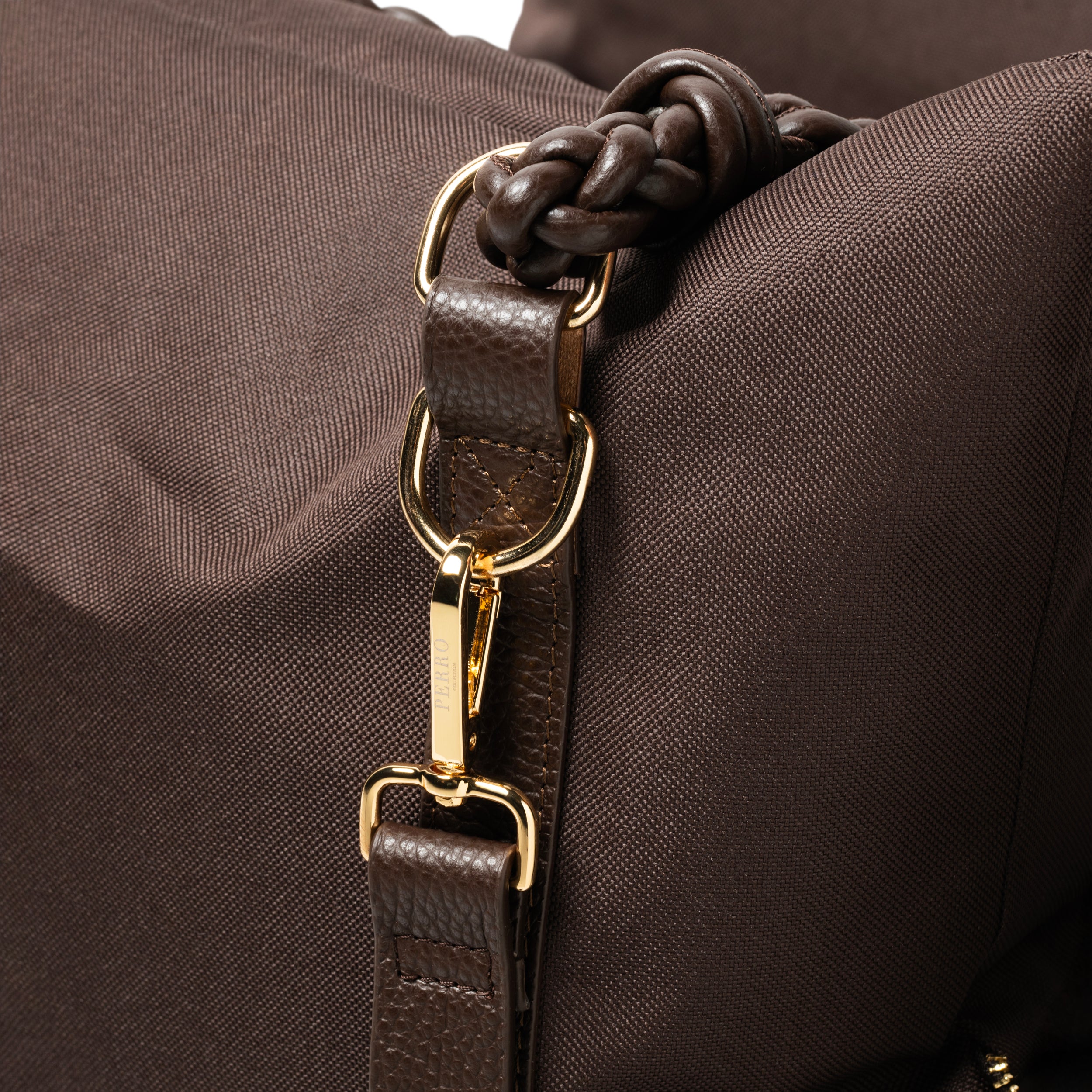 Dog Car Seat Brown