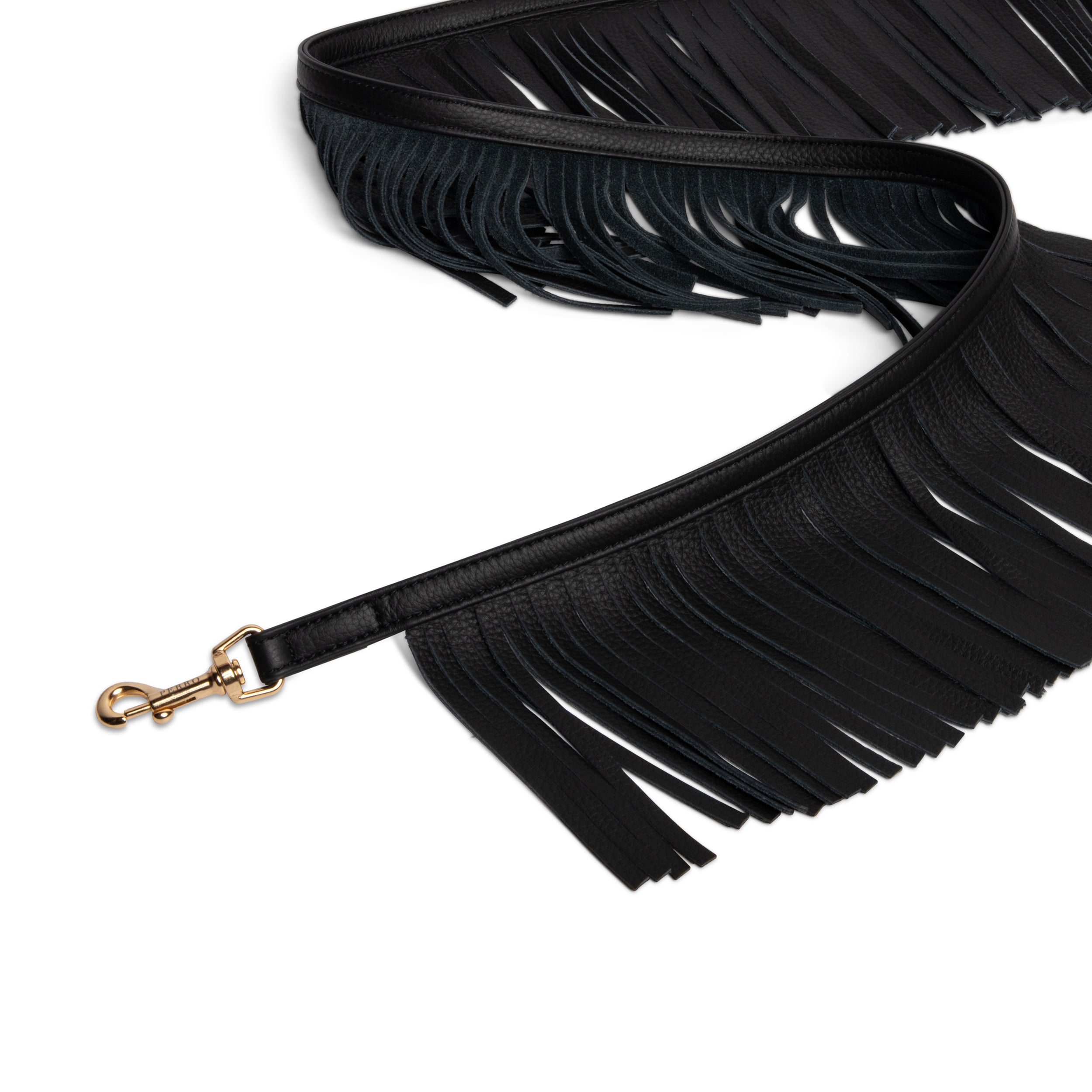 Nero Fringe Leash