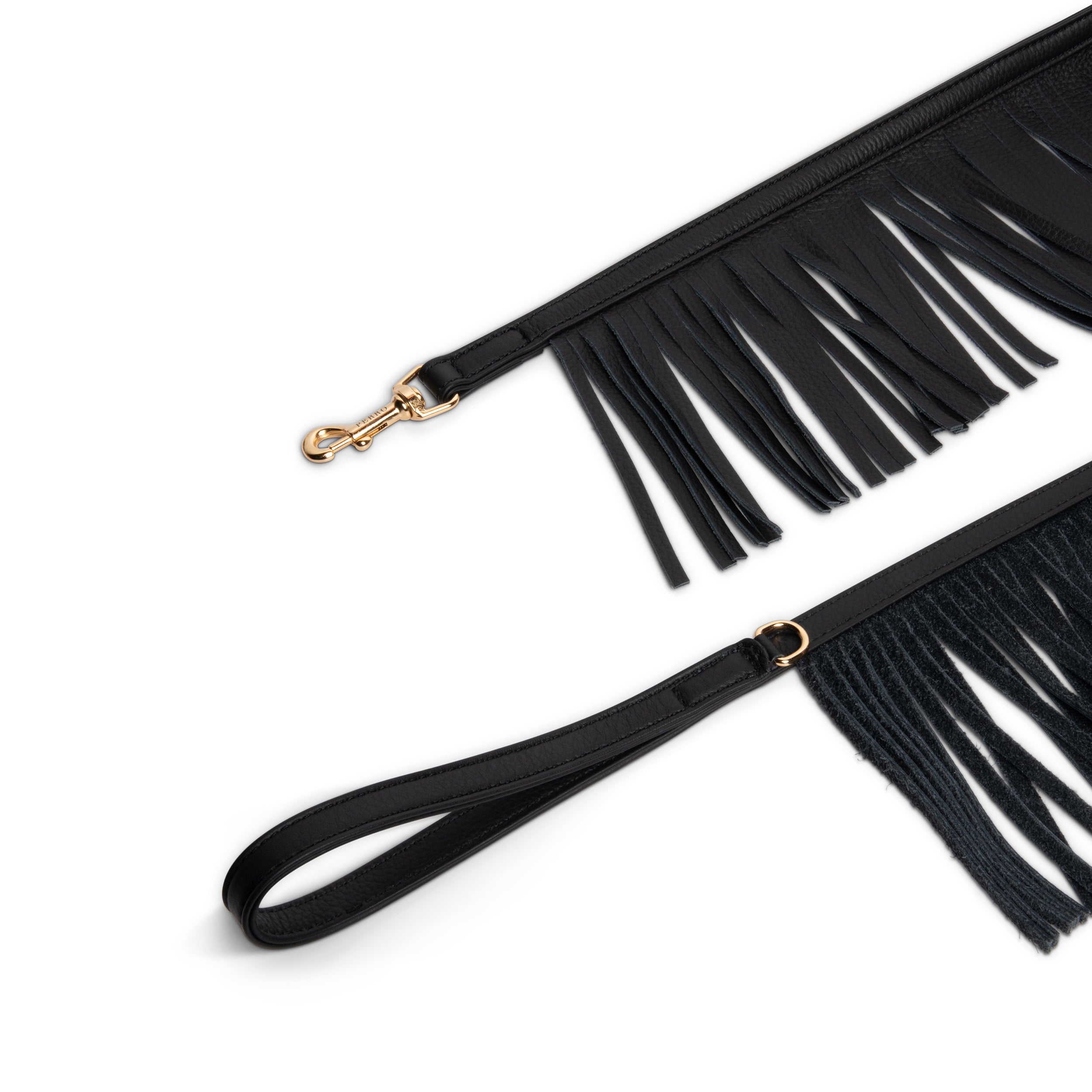 Nero Fringe Leash