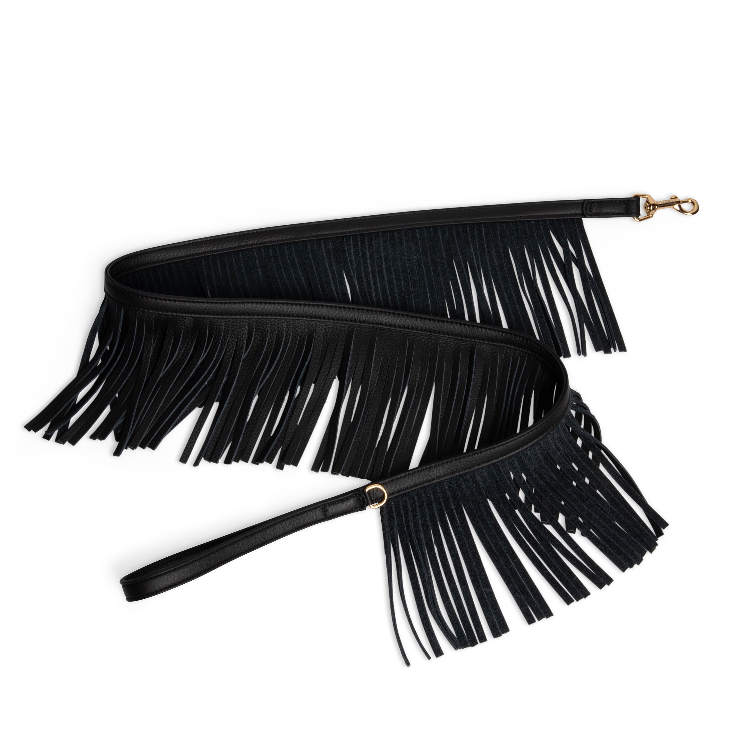 Nero Fringe Leash
