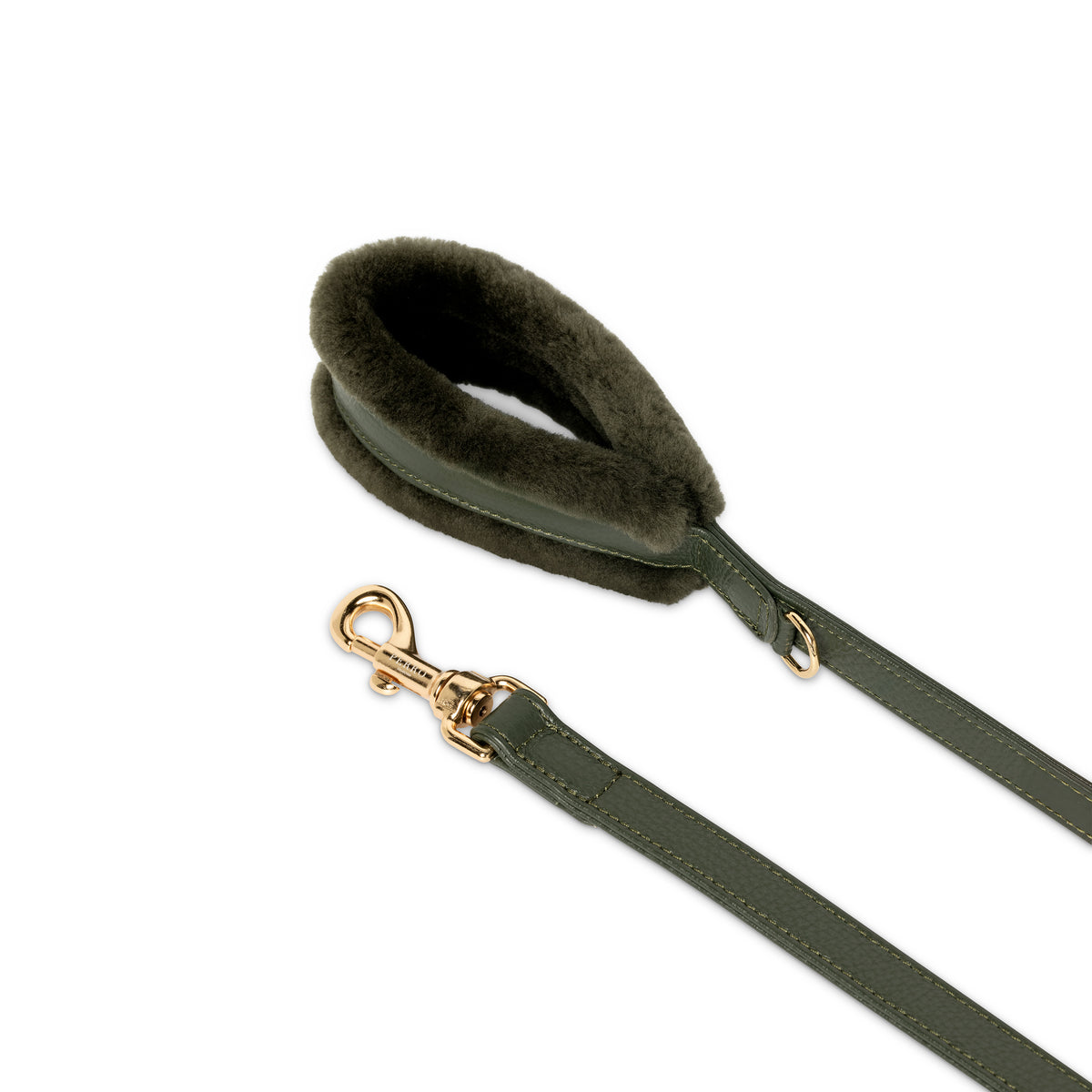 Loden Green Fur Riem
