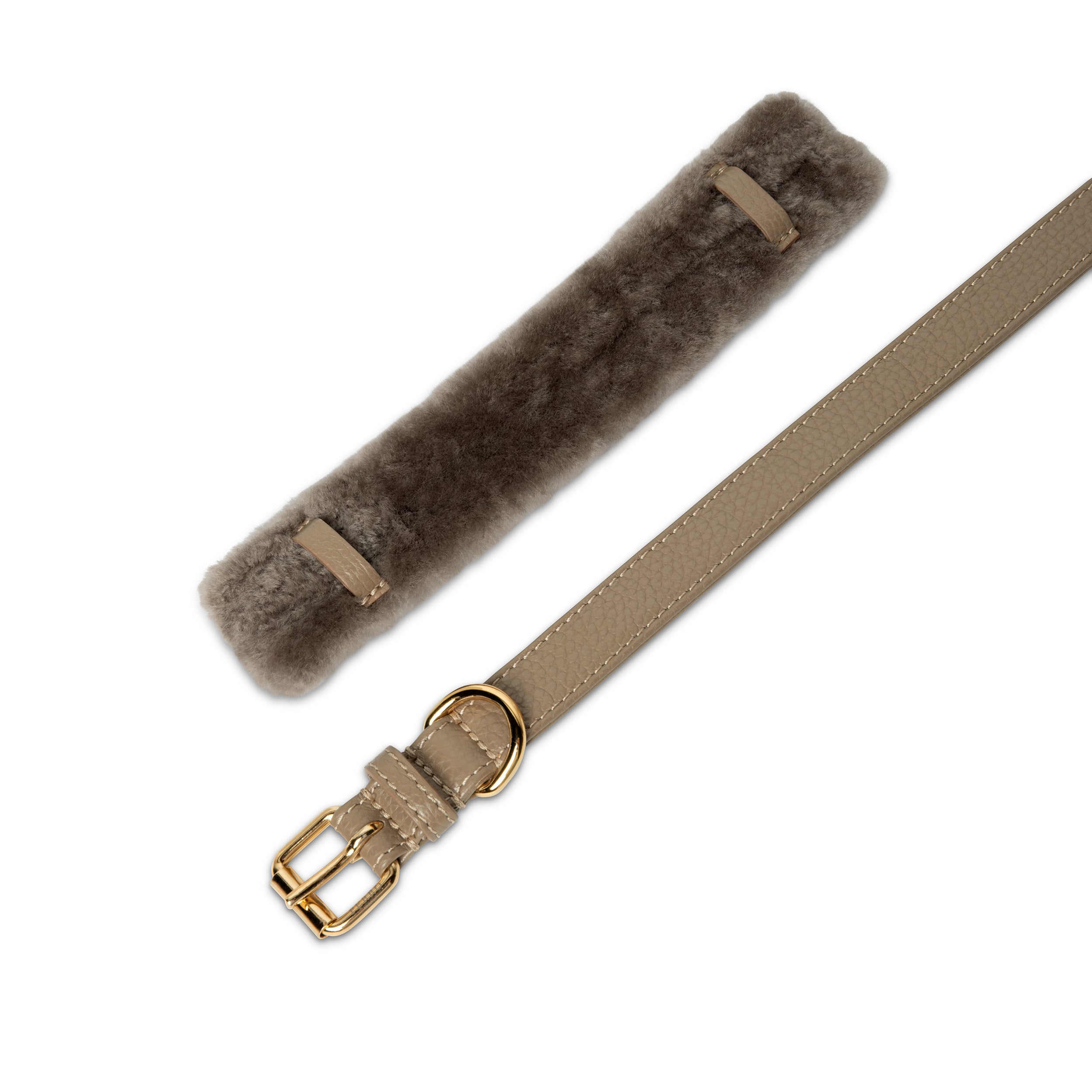 Mocha Mousse Fur Collar