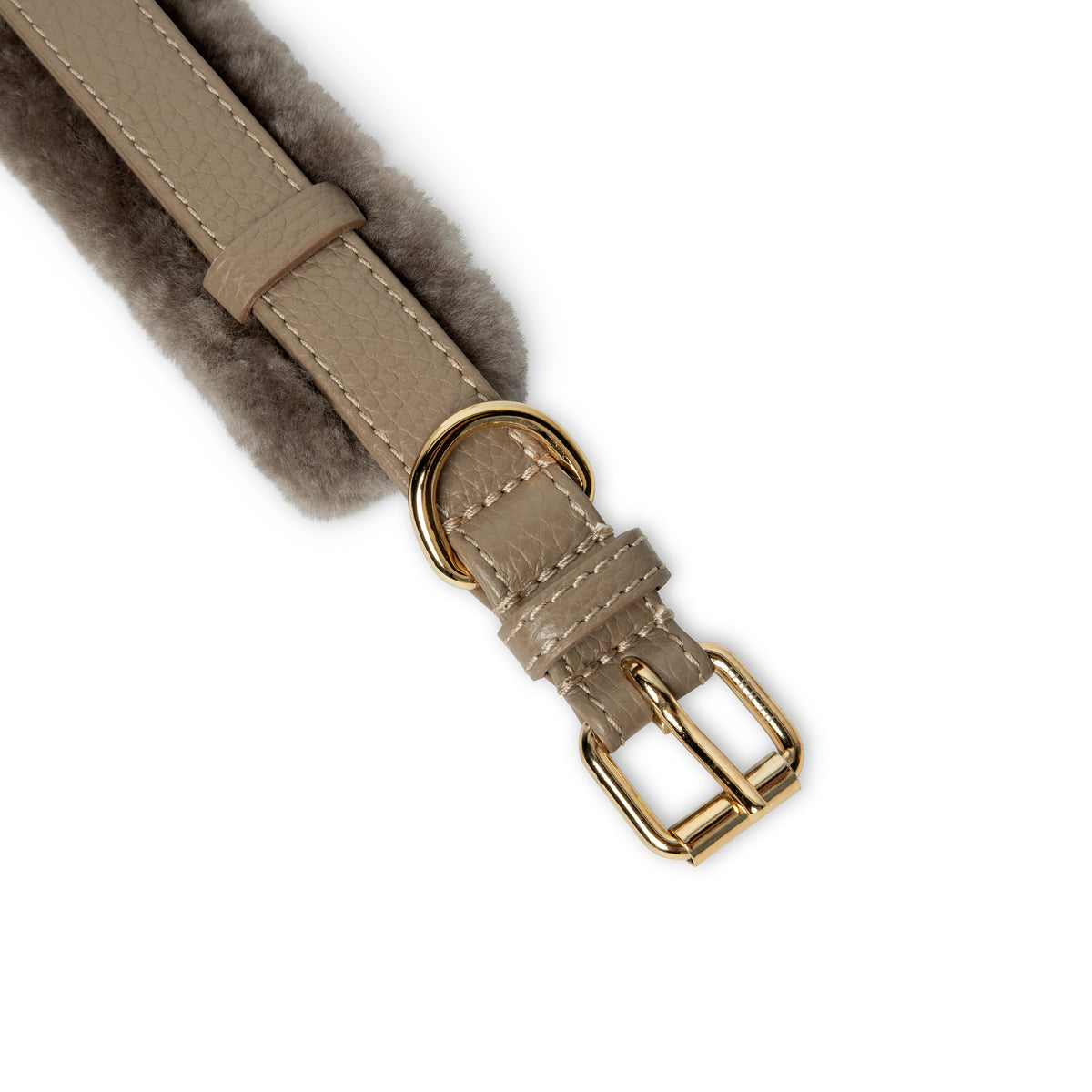 Mocha Mousse Fur Collar