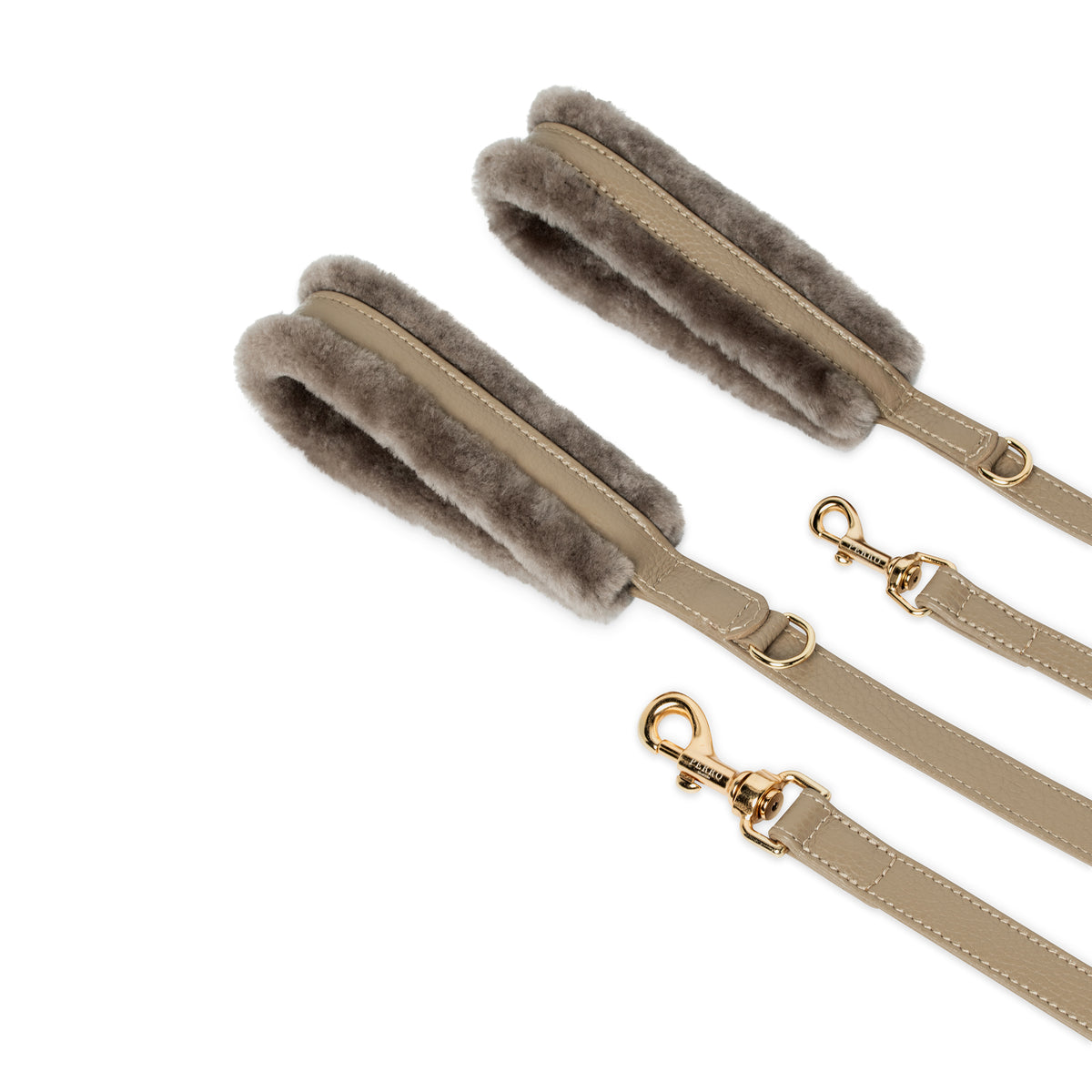 Mocha Mousse Fur Leash