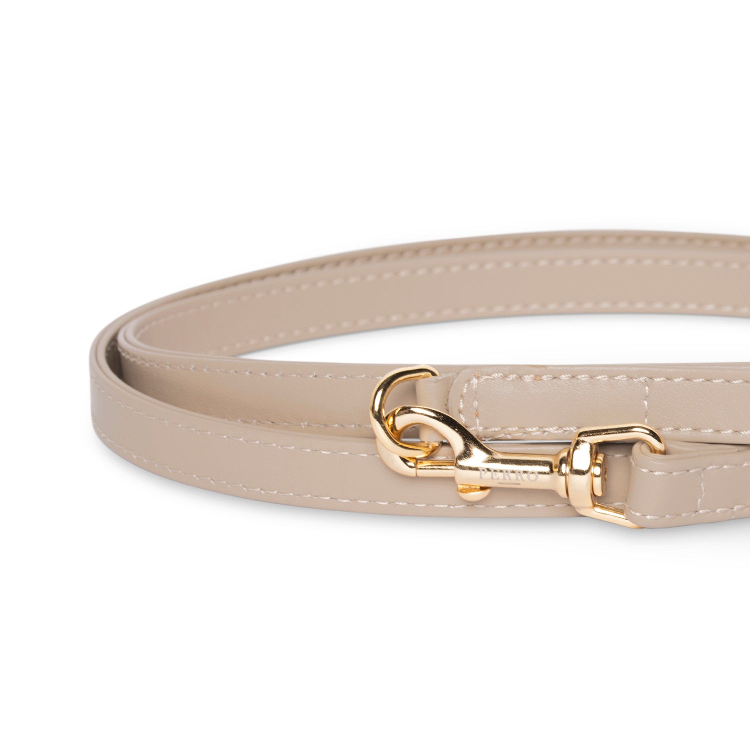 Beige leash crop