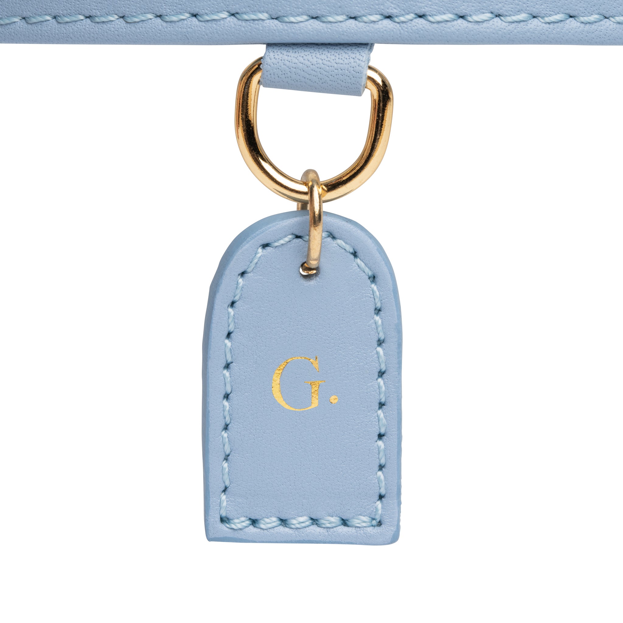 Powder blue tag