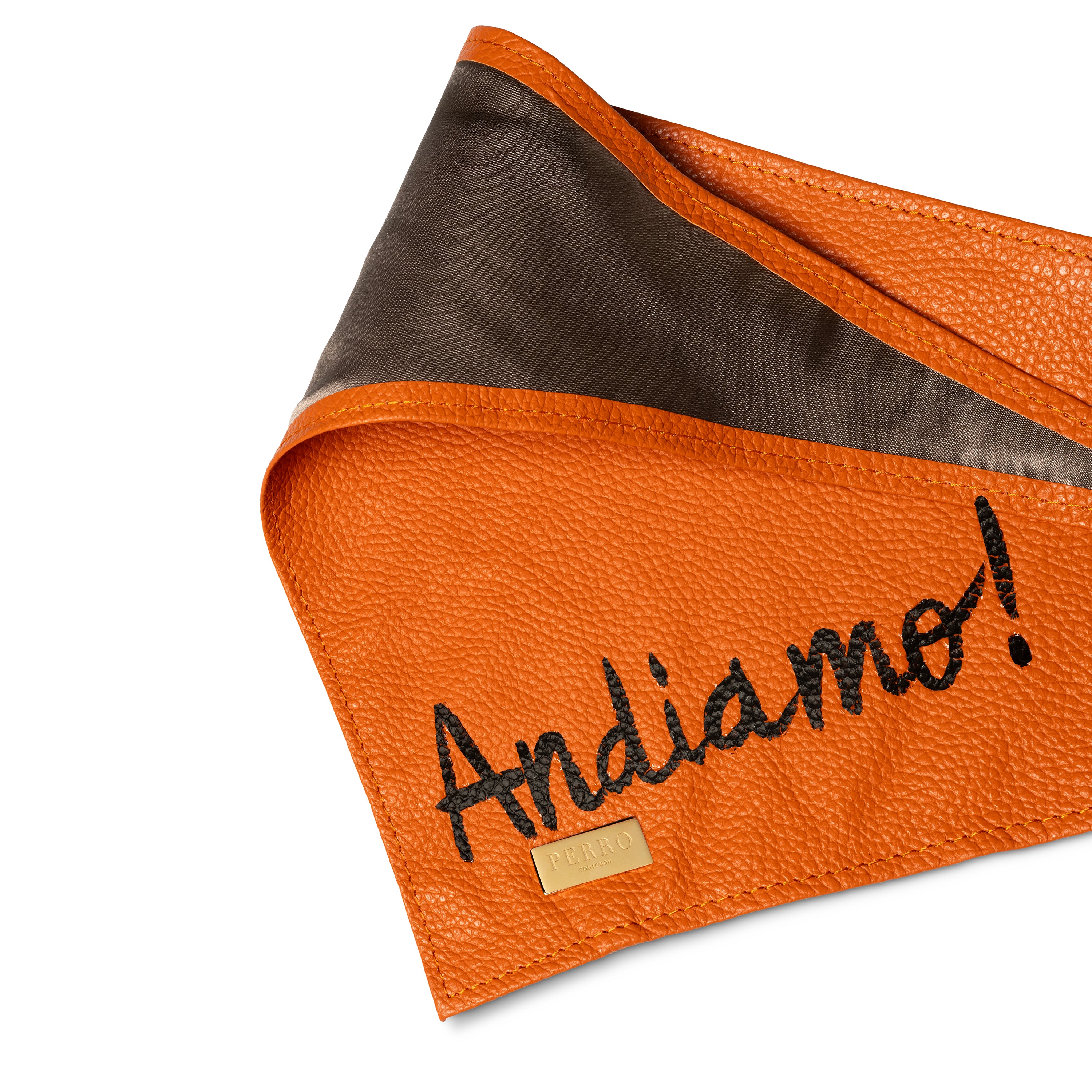 Leather Scarf Andiamo!