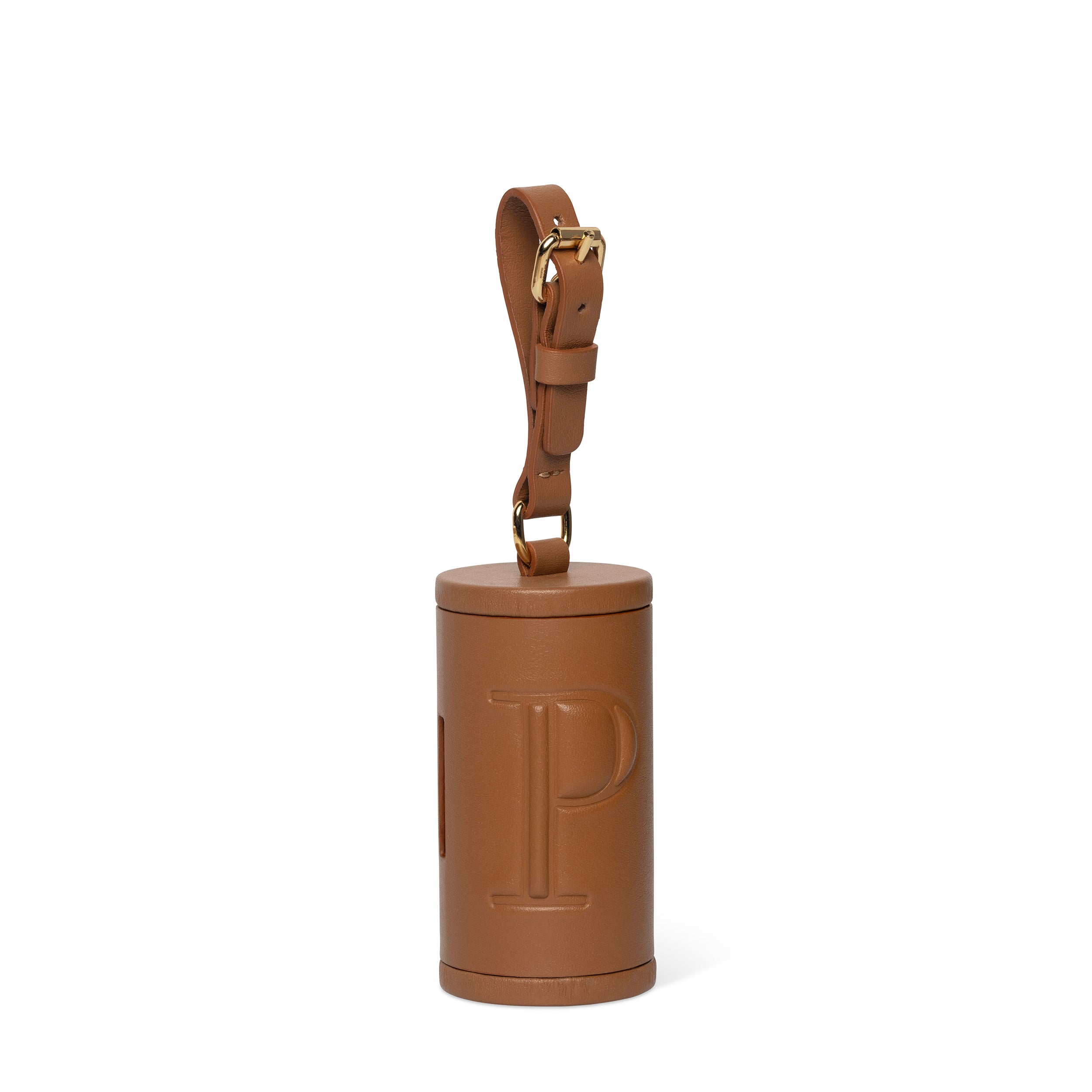 3D poepzakjeshouder caramel