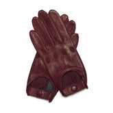 Car gloves merlot