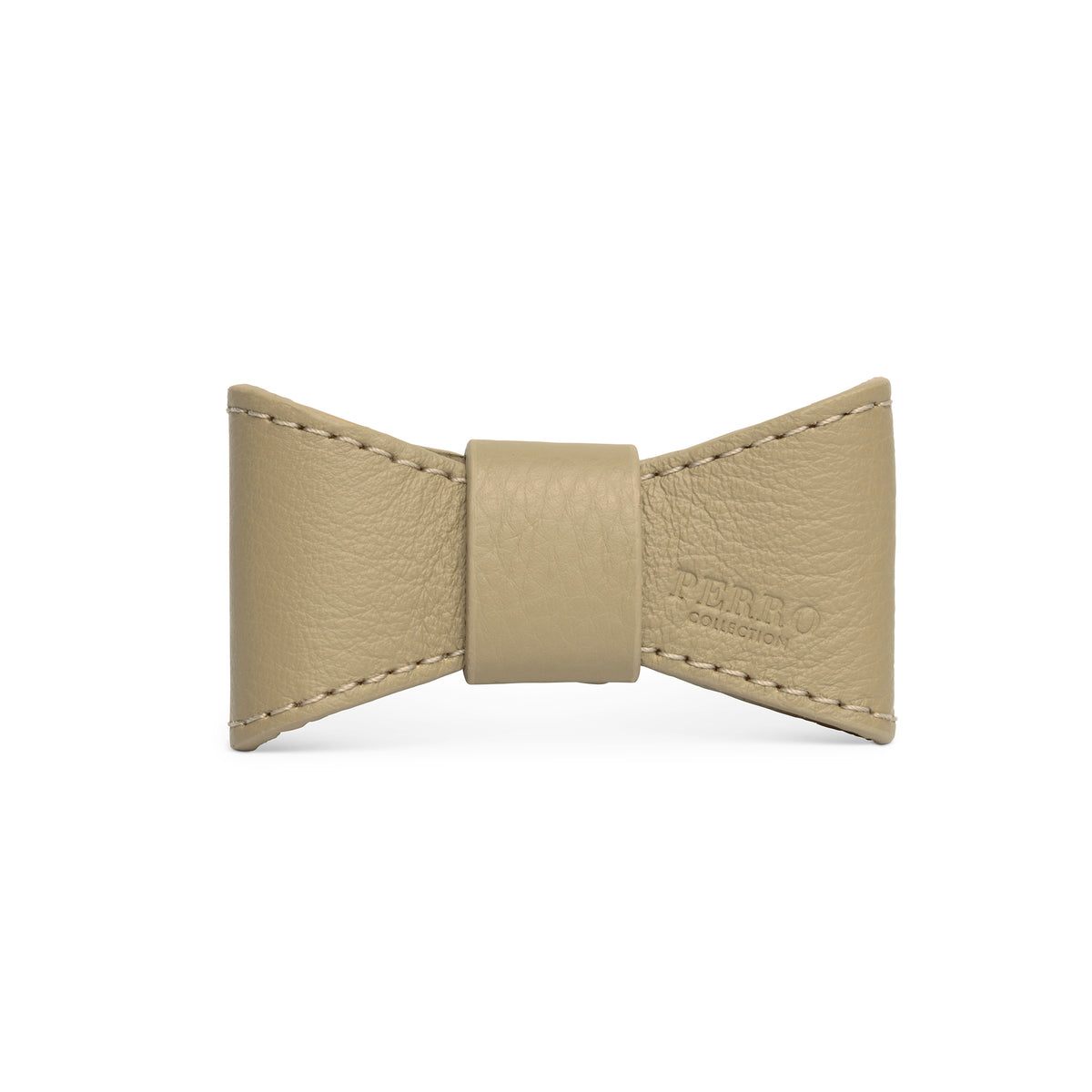 Clay Leather Bowtie