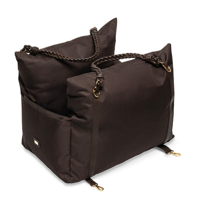 Dog Car Seat Brown