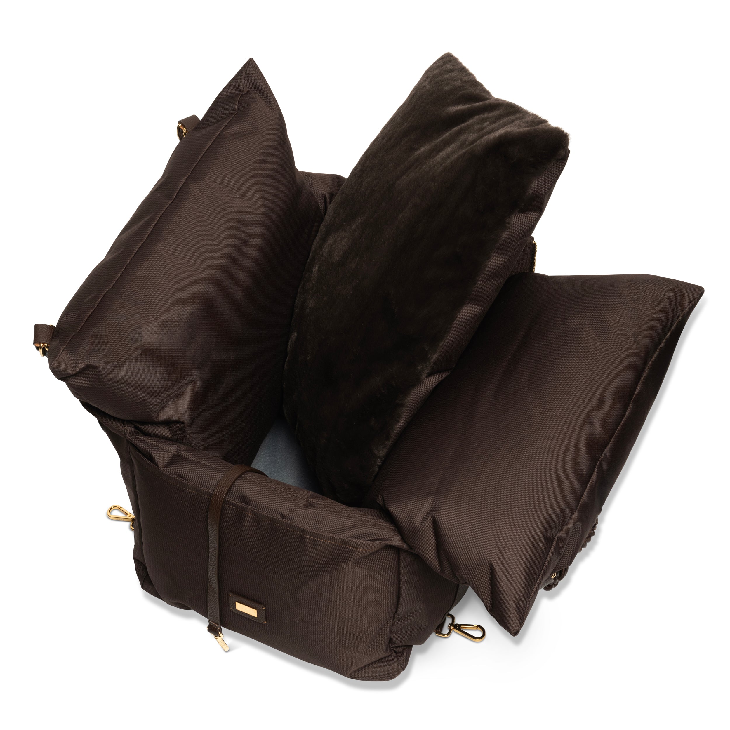 Dog Car Seat Brown