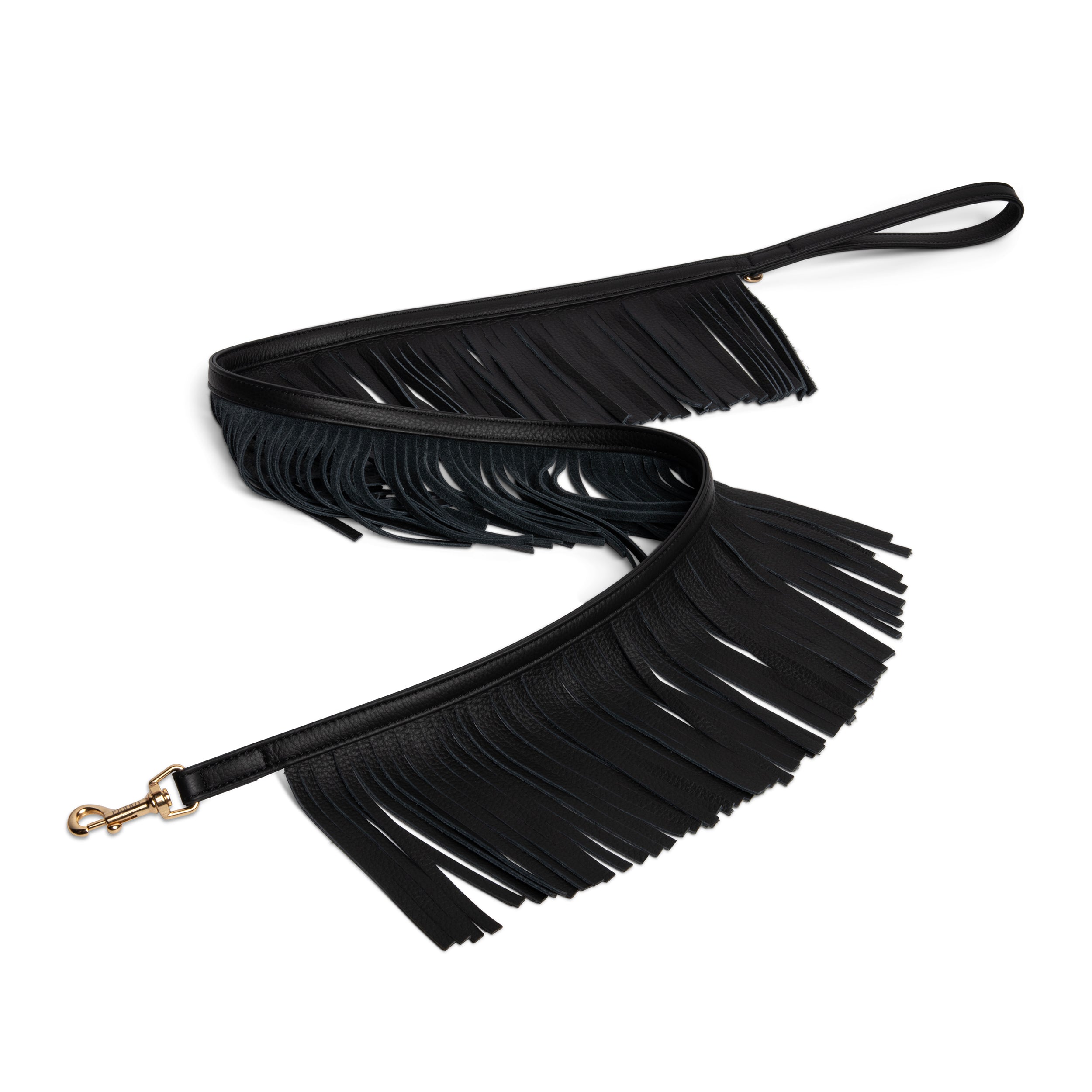 Nero Fringe Leash