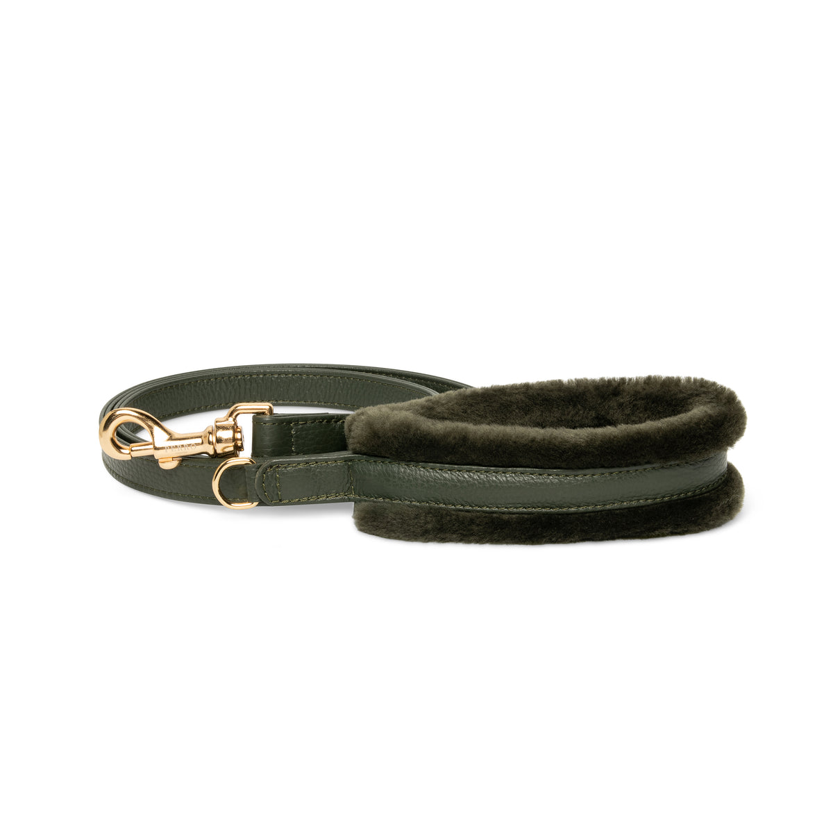 Loden Green Fur Riem