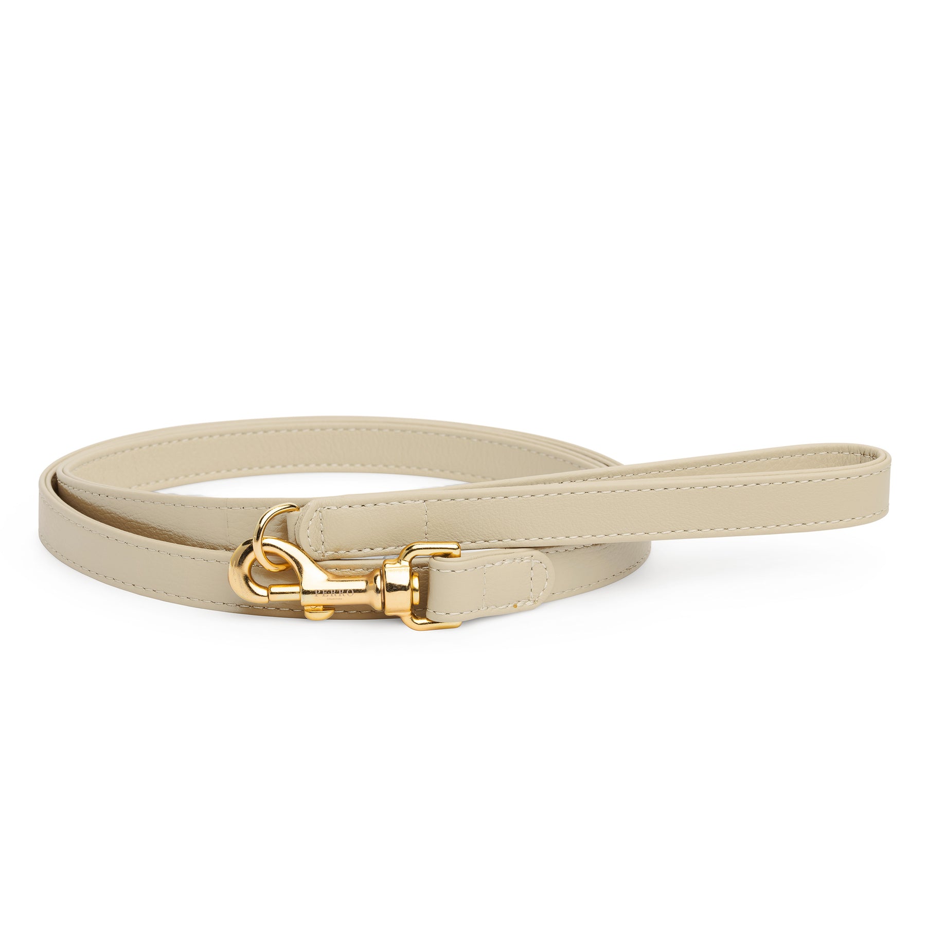 Pagerie The Tascher Leather Leash - Sand