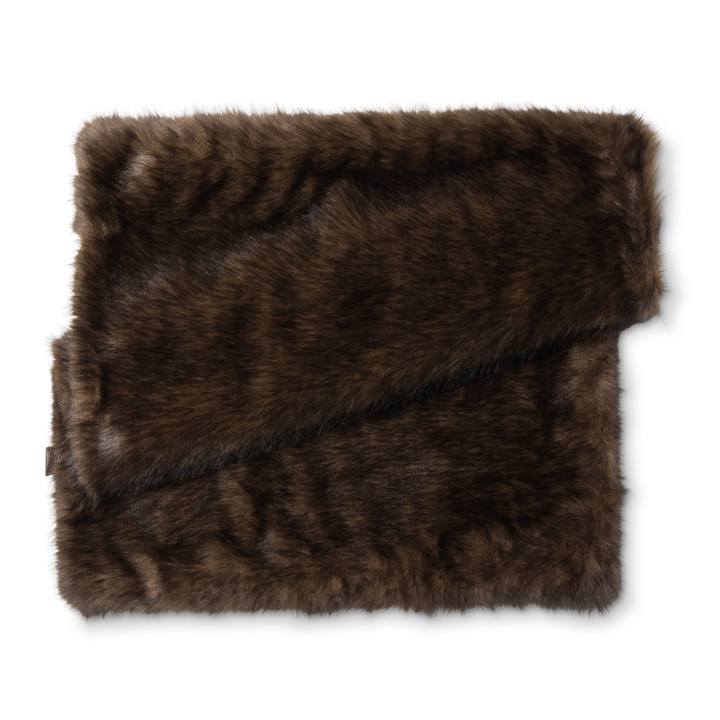 Fur Blanket Marrone