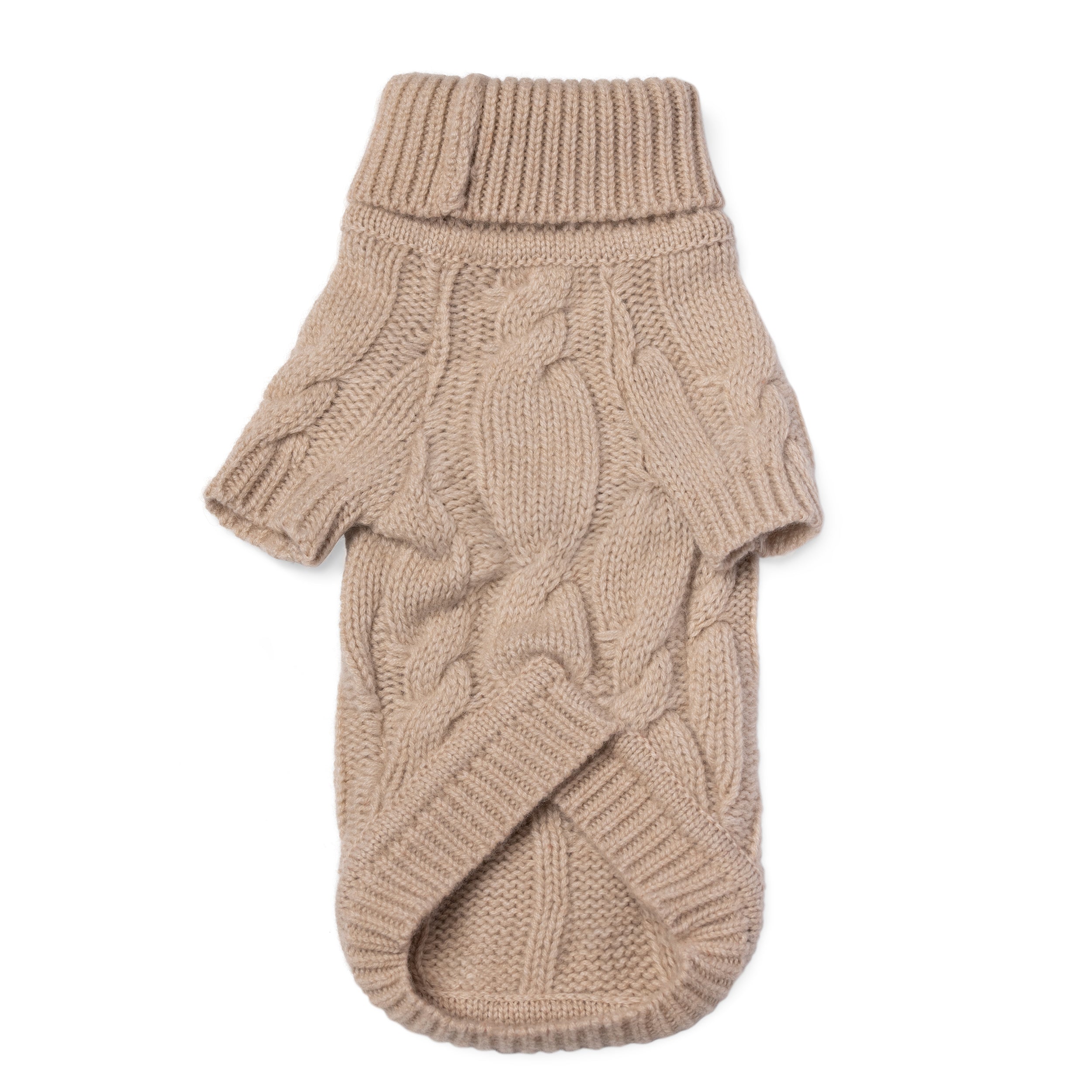Beige Cashmere Sweater