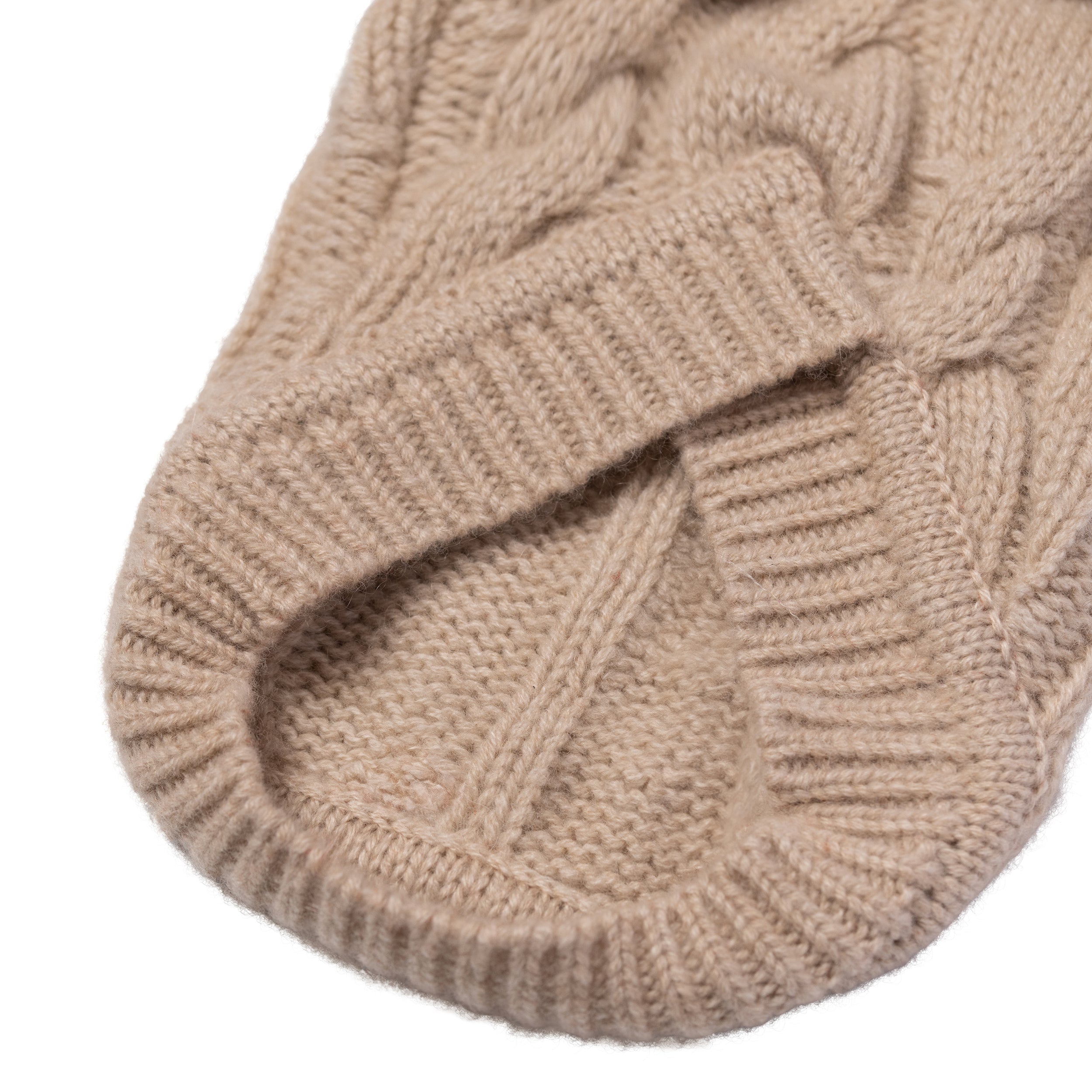 Beige Cashmere Sweater