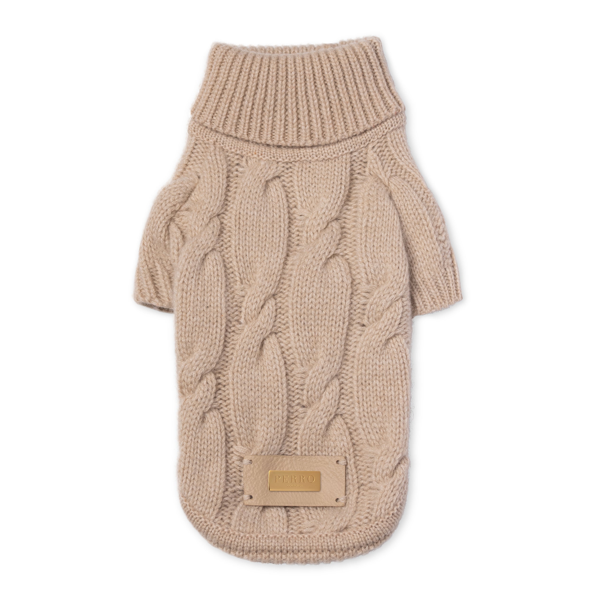 Beige Cashmere Sweater
