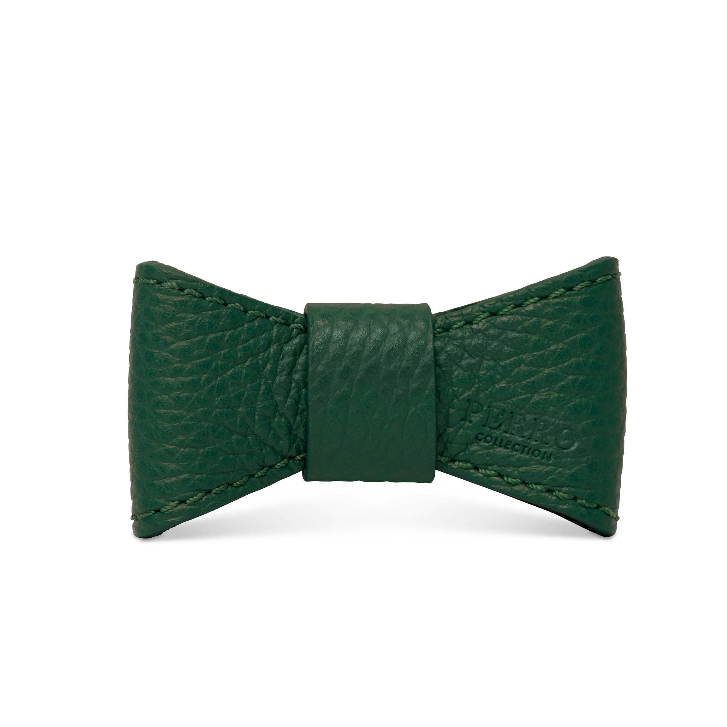 Avocado Leather Bowtie