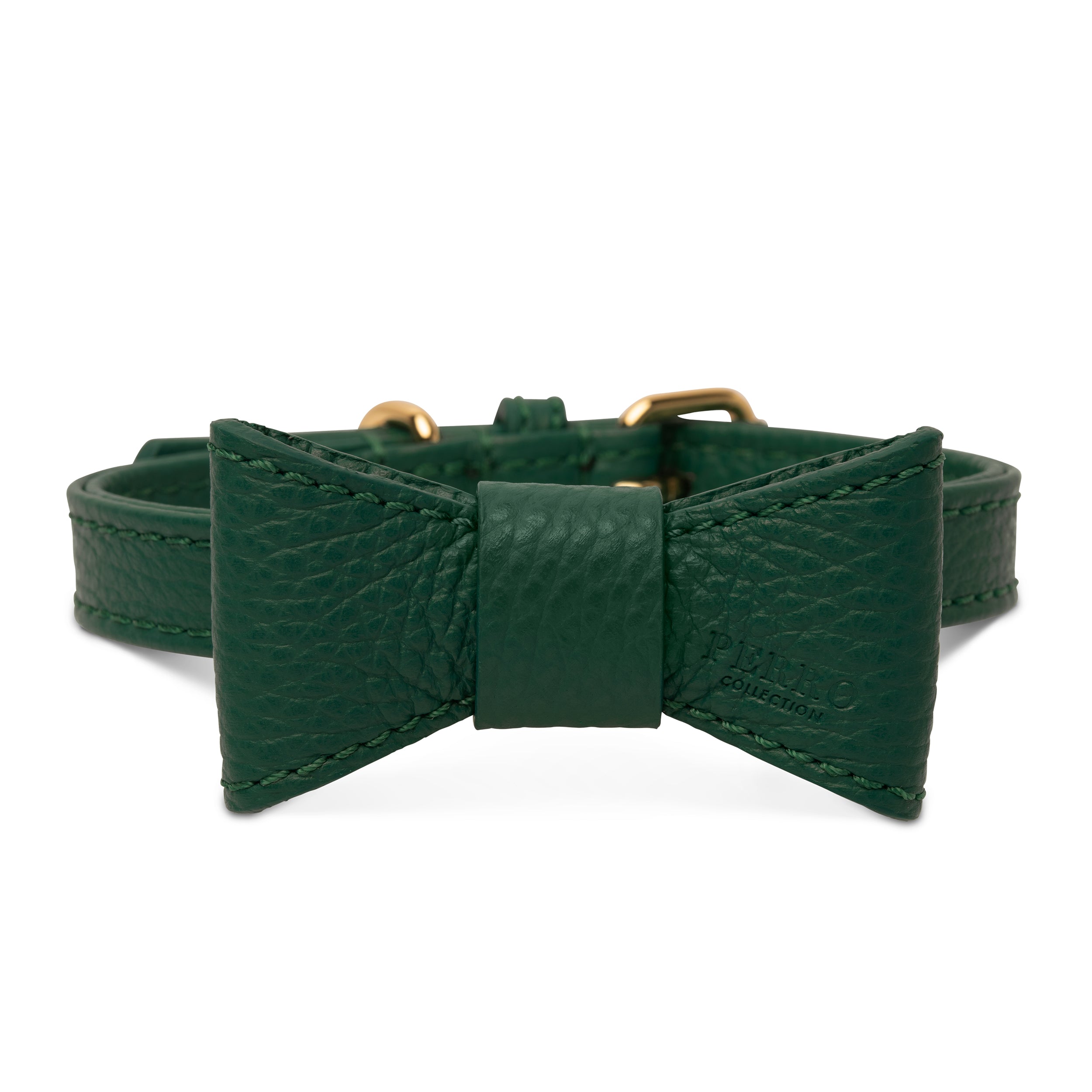 Avocado Leather Bowtie