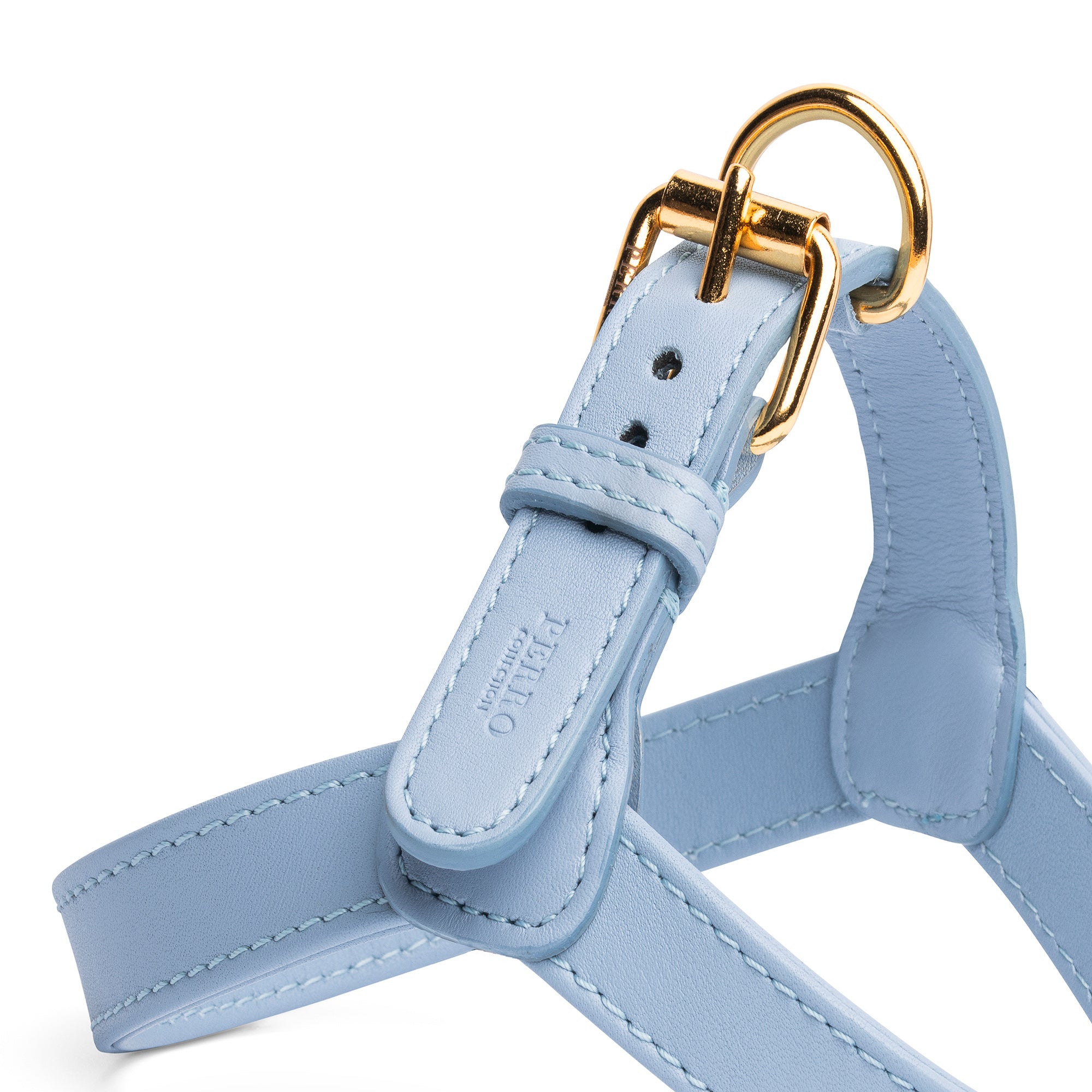 Powder blue harness