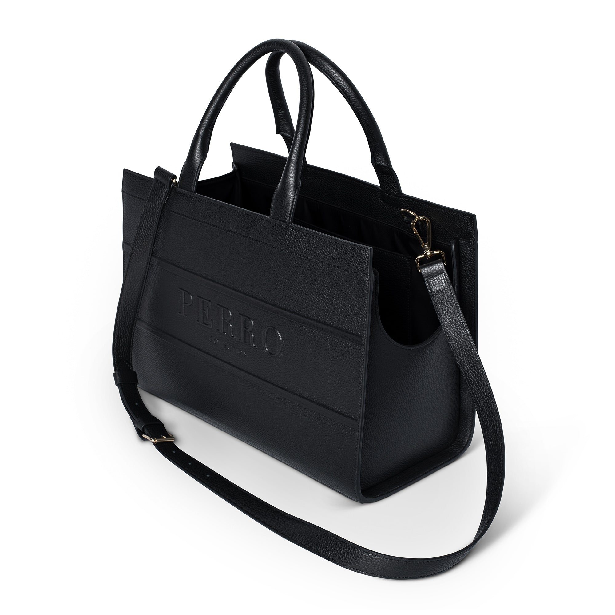perro bag black side