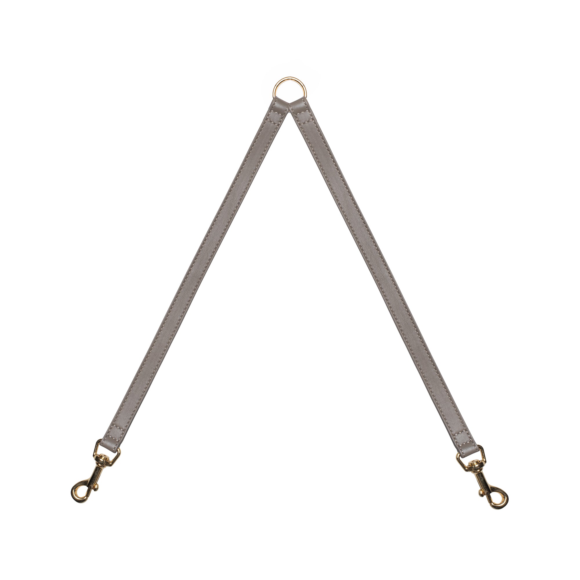 splitter taupe dual leash taupe